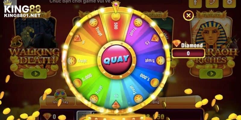 Các chức năng chơi nổ hũ KING88