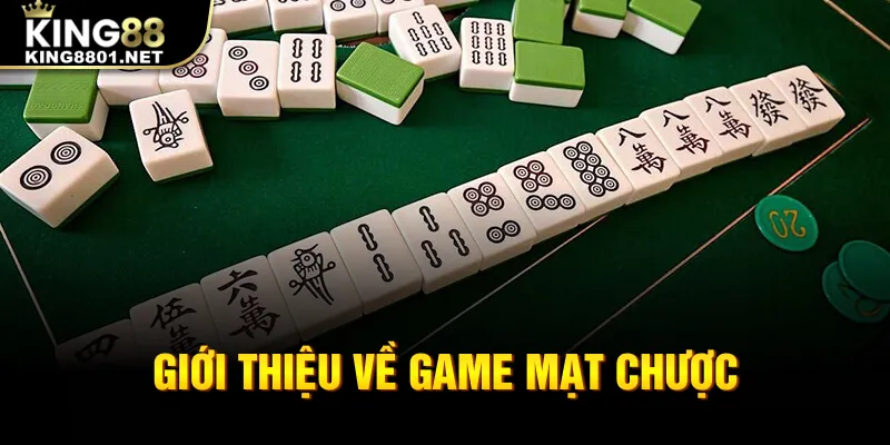 Giới thiệu về game mạt chược