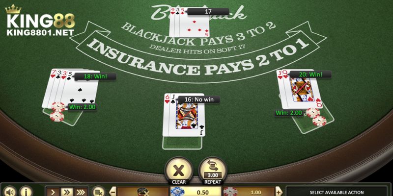 Cách chơi Xì Dách đặt cược gấp đôi tách bài Cách chơi Xì Dách đặt cược gấp đôi tách bài